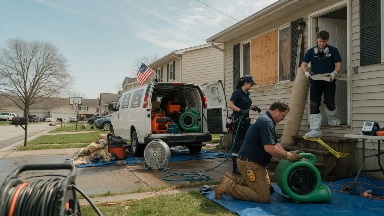 Water Damage Restoration in Coalton, OH near me